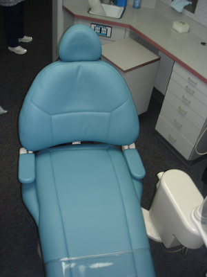 Custom Reupholstered Dental Chairs